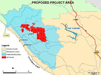Preservation Ranch, in the heart of the Gualala River watershed
