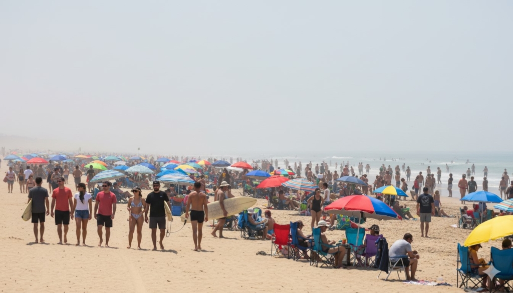 generated image of beach
