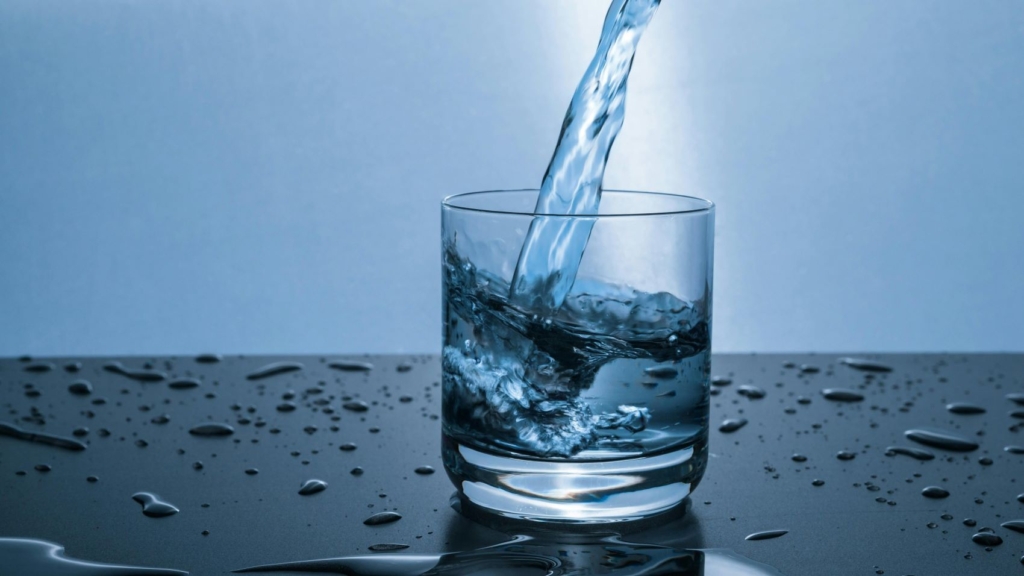 water glass by pexels